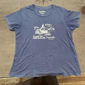 PacSun Blue Graphic T-Shirt